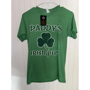 Paddy's Irish Pub Green T-Shirt Size Small